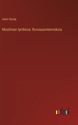 Book cover for Maailman lyriikkaa