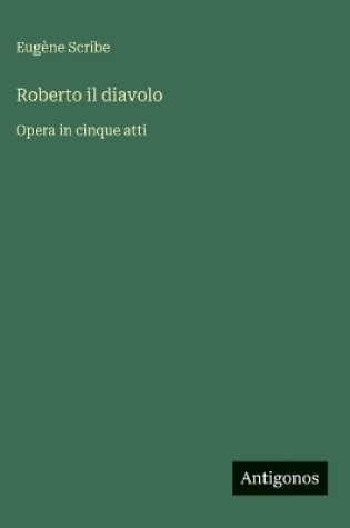 Cover of Roberto il diavolo