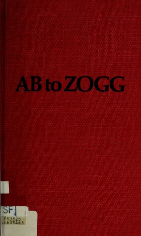 Book cover for AB to Zogg