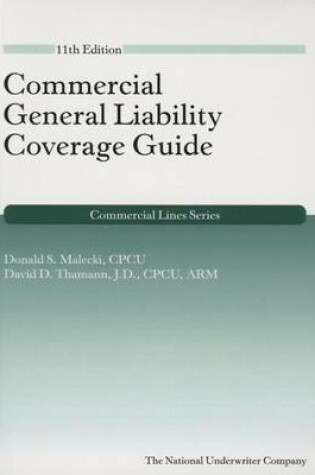 Cover of Commercial General Liability Coverage Guide