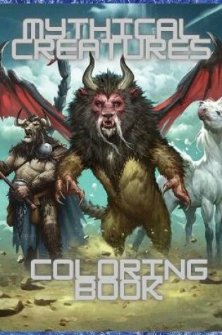 Cover of Mythical Creatures Coloring Book