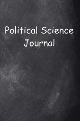 Cover of Political Science Journal Chalkboard Design