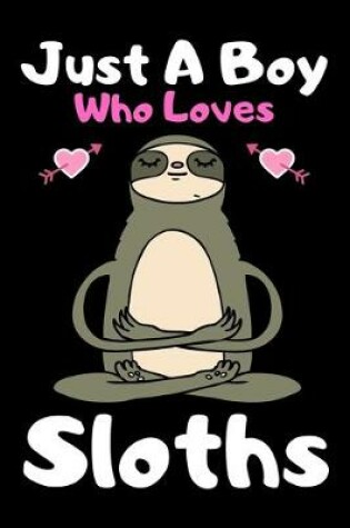 Cover of Just a boy who loves sloths