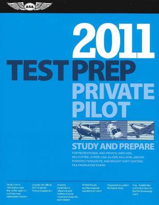 Cover of Private Pilot Test Prep 2011