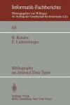 Book cover for Bibliography on Abstract Data Types