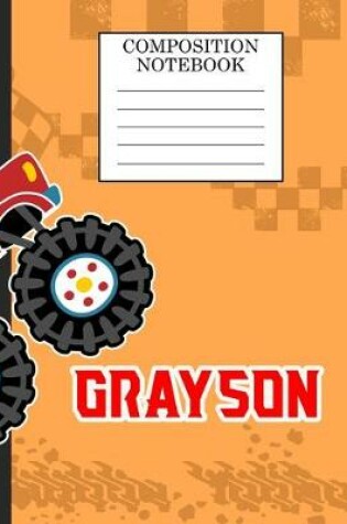 Cover of Composition Notebook Grayson