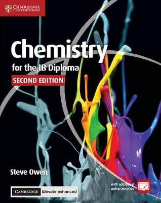 Book cover for Chemistry for the IB Diploma Coursebook with Cambridge Elevate Enhanced Edition (2 Years)