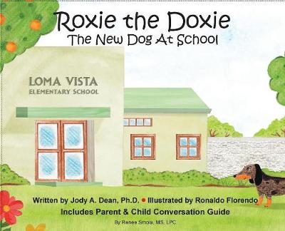 Book cover for Roxie the Doxie New Dog at School