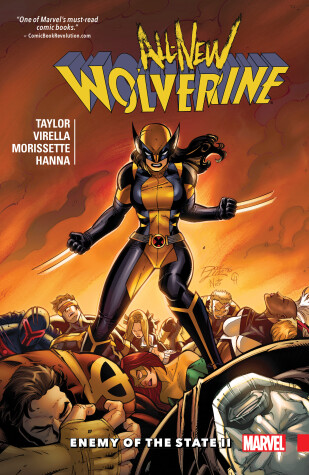 Book cover for All-New Wolverine Vol. 3: Enemy of the State II