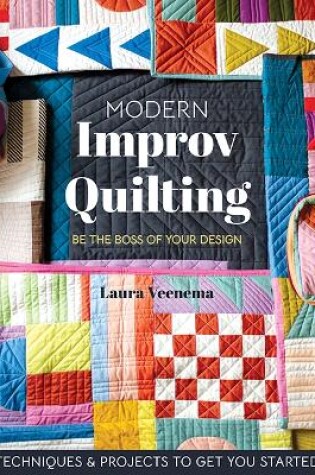 Cover of Modern Improv Quilting