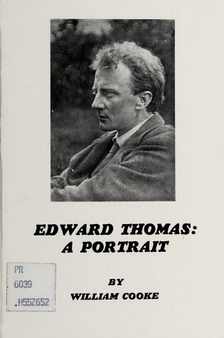 Cover of Edward Thomas