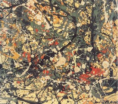 Book cover for Jackson Pollock