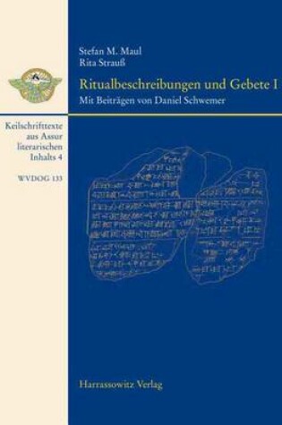 Cover of Ritualbeschreibungen Und Gebete I