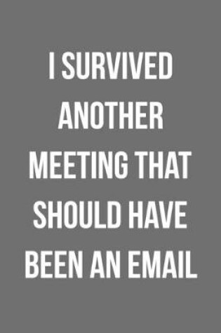 Cover of I Survived Another Meeting That Should Have Been An Email