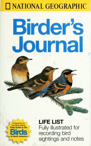 Book cover for Birder's Journal