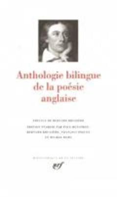 Book cover for Anthologie bilingue de la poesie anglaise - leatherbound
