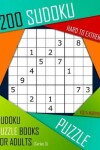 Book cover for 200 Sudoku Hard to Extreme