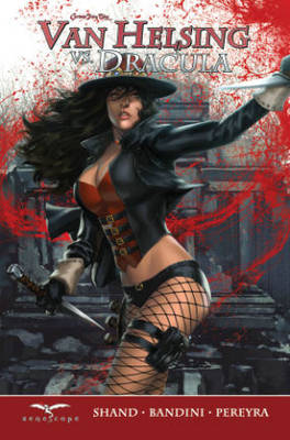 Book cover for Van Helsing vs Dracula