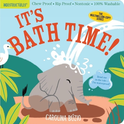 Book cover for Indestructibles: It's Bath Time!