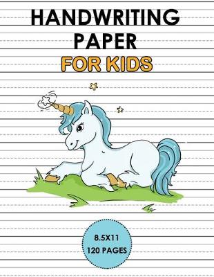 Book cover for Handwriting Paper for kids