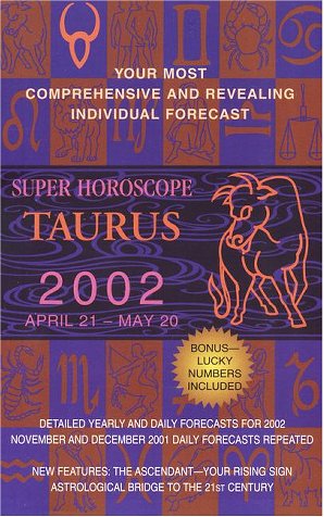 Book cover for Super Horoscopes 2002: Taurus