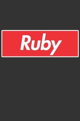 Book cover for Ruby