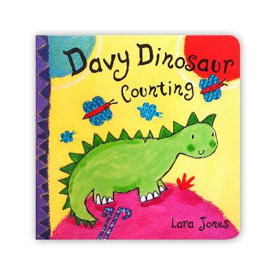 Book cover for Davy Dinosaur: Counting