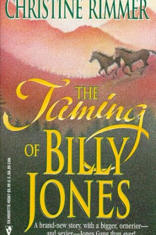 Cover of The Taming Of Billy Jones