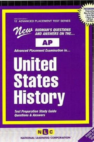 Cover of UNITED STATES HISTORY