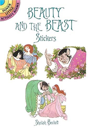 Book cover for Beauty and the Beast Stickers