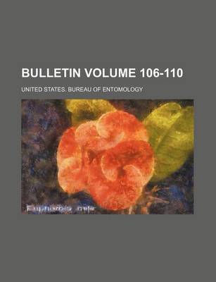 Book cover for Bulletin Volume 106-110