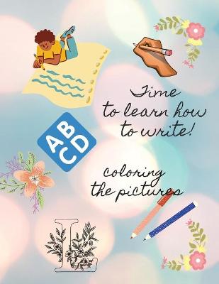 Book cover for Easy learn how to write letters