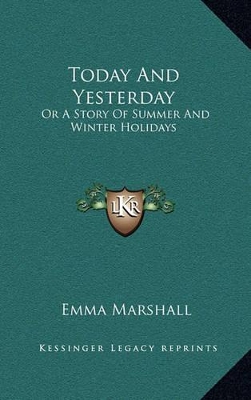 Book cover for Today And Yesterday