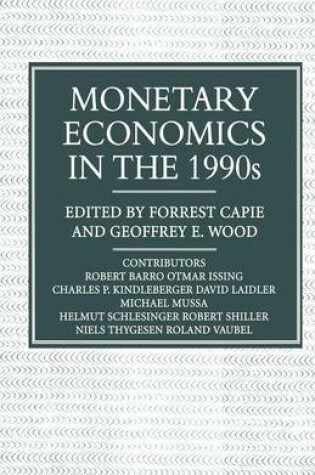 Cover of Monetary Economics in the 1990s
