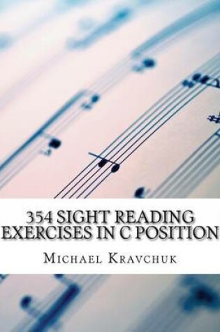 Cover of 354 Sight Reading Exercises in C Position