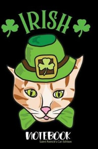 Cover of Irish Notebook Saint Patrick's Cat Edition