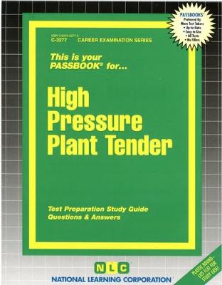 Book cover for High Pressure Plant Tender