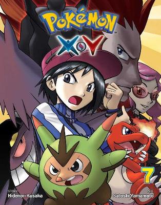 Book cover for Pokémon X•Y, Vol. 7
