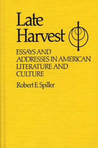 Cover of Late Harvest