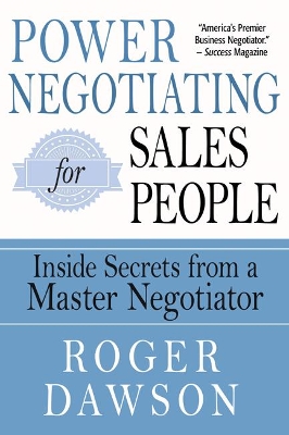 Book cover for Power Negotiating for Salespeople