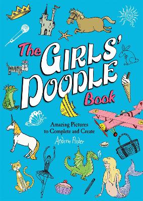 Book cover for The Girls' Doodle Book