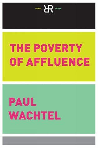 Cover of The Poverty Of Affluence