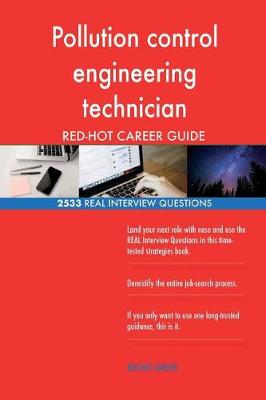 Book cover for Pollution control engineering technician RED-HOT Career; 2533 REAL Interview Que