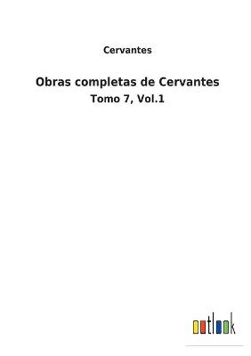 Book cover for Obras completas de Cervantes