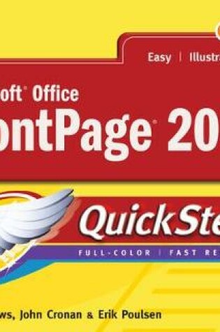 Cover of Microsoft Office FrontPage 2003 QuickSteps