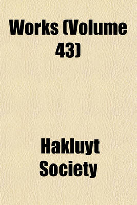 Book cover for Works (Volume 43)