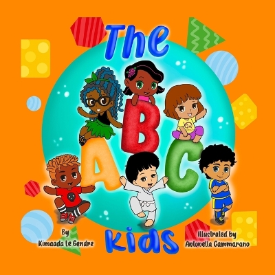 Book cover for The ABC Kids Alphabet Book