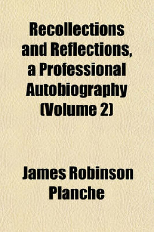 Cover of Recollections and Reflections, a Professional Autobiography (Volume 2)