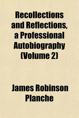 Book cover for Recollections and Reflections, a Professional Autobiography (Volume 2)