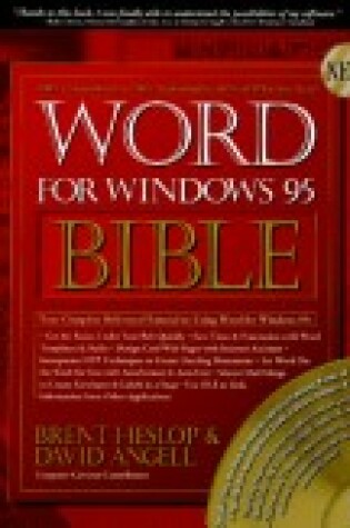 Cover of Word for Windows 95 Bible